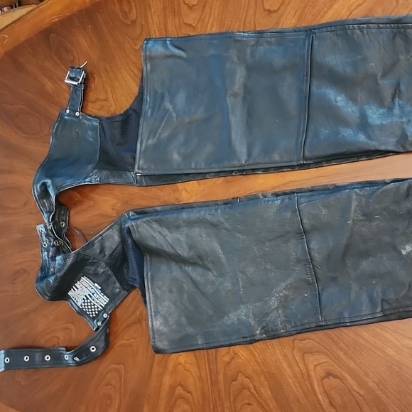Leather chaps XL - Picture 1 of 11